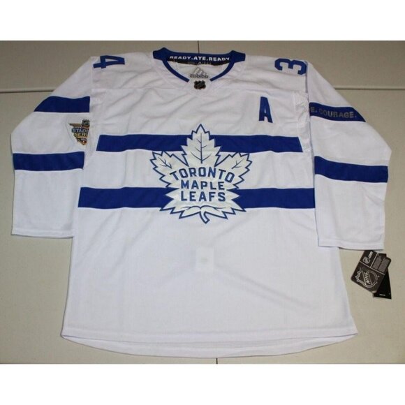 Stadium Series 2018 Toronto Maple Leafs Auston Matthews Sewn Jersey 52 Large NWT - Picture 1 of 9